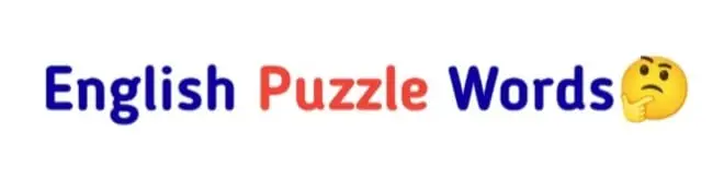 english puzzle words