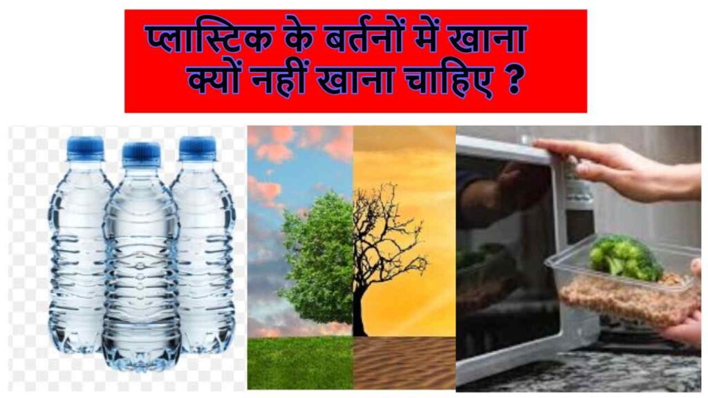 प्लास्टिक के बर्तनों में खाना क्यों नहीं खाना चाहिए?
